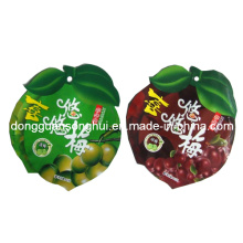 Special Shaped Plastic Bag for Dry Fruit/Fruit Snack Pouch/Special Shape Bag